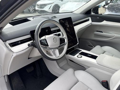 Denim Blue Metallic 2025 Volvo EX90 Ultra, Twin Motor, Fully electric, 6 Seats