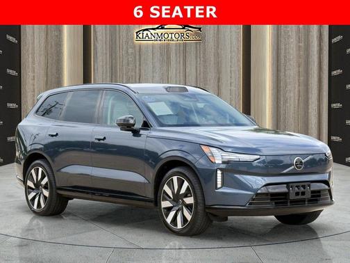 Denim Blue Metallic 2025 Volvo EX90 Ultra, Twin Motor, Fully electric, 6 Seats