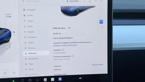 Deep Blue Metallic 2023 Tesla Model 3 Standard Range