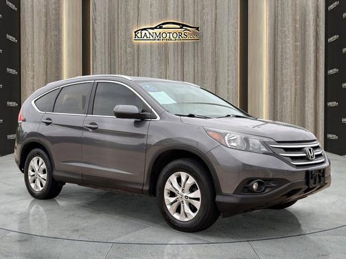 Alabaster Silver Met 2013 Honda CR-V EX-L