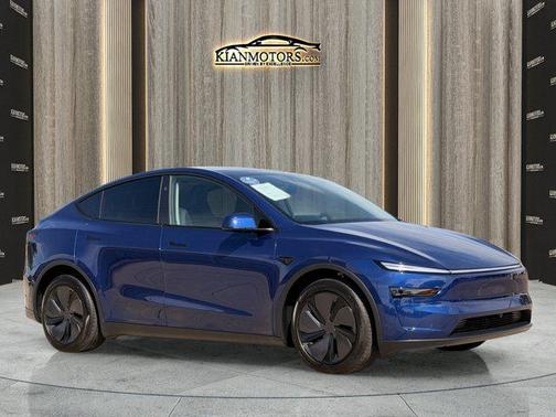Deep Blue Metallic 2026 Tesla Model Y Long Range Launch Series