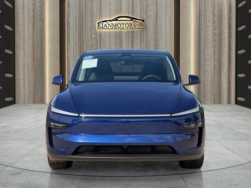 Deep Blue Metallic 2026 Tesla Model Y Long Range Launch Series