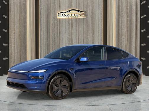 Deep Blue Metallic 2026 Tesla Model Y Long Range Launch Series