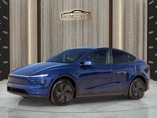 Deep Blue Metallic 2026 Tesla Model Y Long Range Launch Series