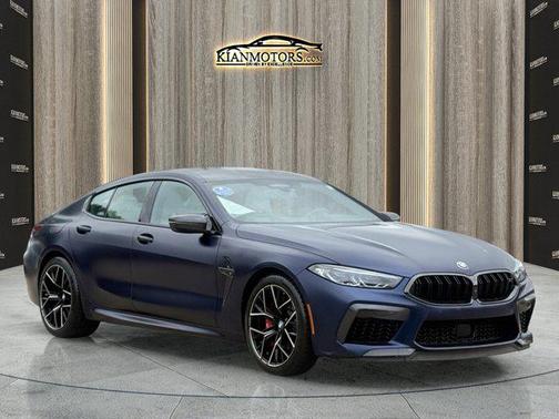 Frozen Tanzanite Blue Metallic 2024 BMW M8 Gran Coupe Competition