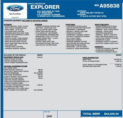 2021 Ford Explorer XLT