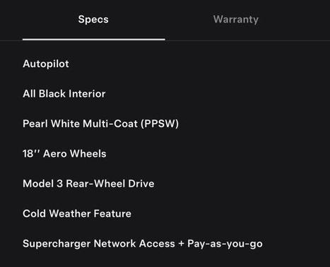 2023 Tesla Model 3 Standard Range