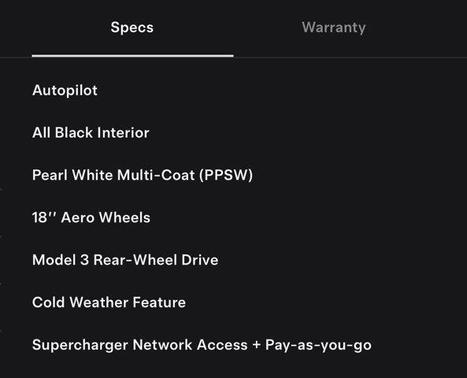 2023 Tesla Model 3 Standard Range