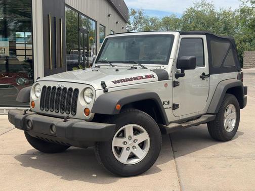 Silver 2007 Jeep Wrangler Sport