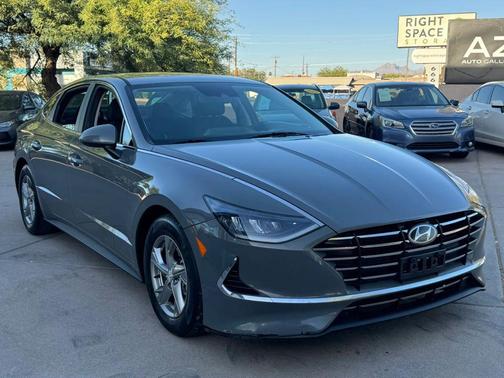 Hampton Gray 2021 Hyundai SONATA SE