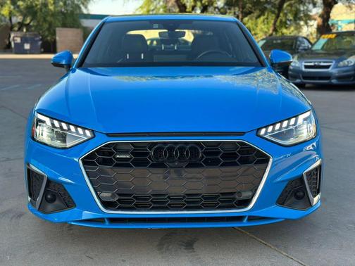 Turbo Blue 2021 Audi A4 45 S line Premium Plus
