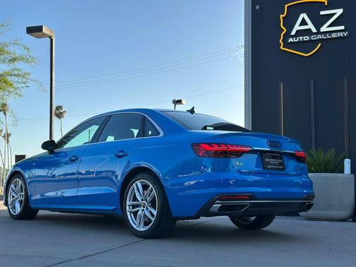 Turbo Blue 2021 Audi A4 45 S line Premium Plus