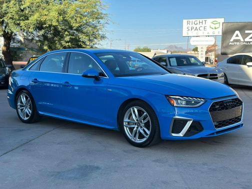 Turbo Blue 2021 Audi A4 45 S line Premium Plus