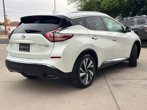 Pearl White 2017 Nissan Murano Platinum
