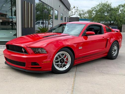 Red 2013 Ford Mustang GT Premium