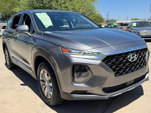 Machine Gray 2019 Hyundai SANTA FE SE 2.4