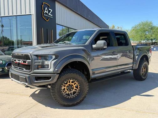 Gray 2018 Ford F-150 Raptor