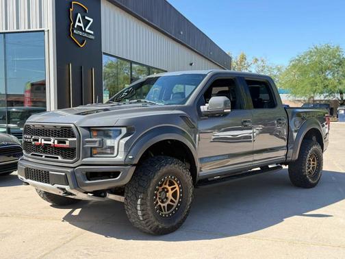Gray 2018 Ford F-150 Raptor