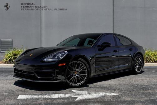Black 2023 Porsche Panamera Platinum Edition