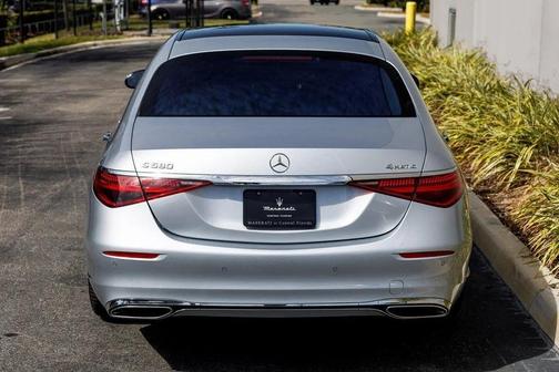Silver 2023 Mercedes-Benz S-Class 4MATIC