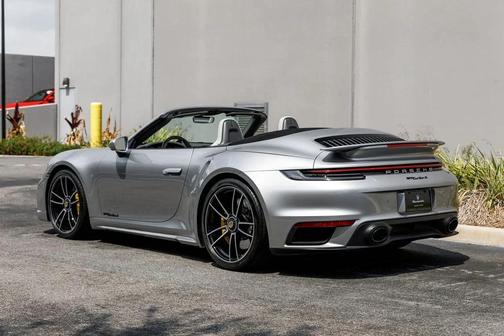 Silver 2021 Porsche 911 Turbo S