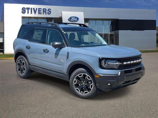 Azure Gray Metallic 2026 Ford Bronco Sport Outer Banks