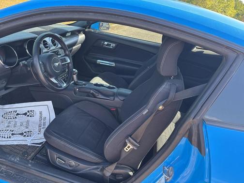 Grabber Blue 2017 Ford Mustang EcoBoost