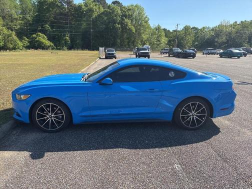 Grabber Blue 2017 Ford Mustang EcoBoost