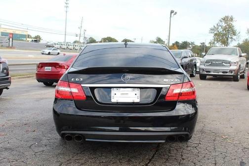 Black 2010 Mercedes-Benz E-Class E 63 AMG