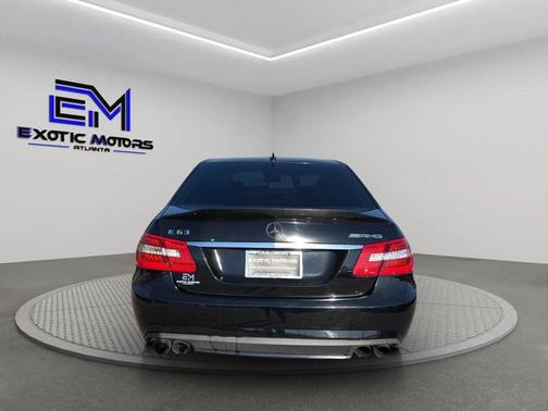Black 2010 Mercedes-Benz E-Class E 63 AMG
