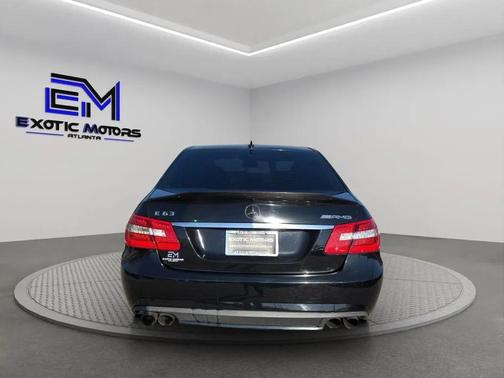 Black 2010 Mercedes-Benz E-Class E 63 AMG