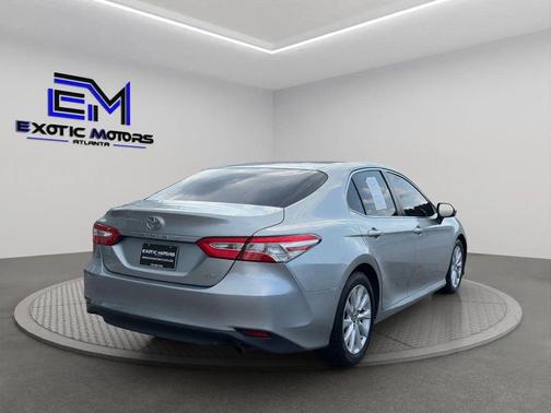 Silver 2018 Toyota Camry LE