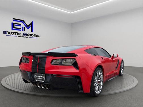 Red 2017 Chevrolet Corvette Z06