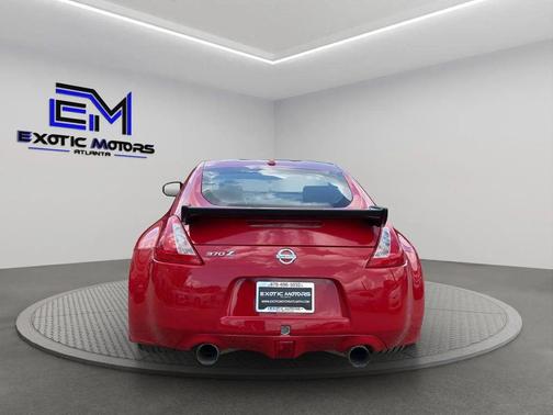 Solid Red 2009 Nissan 370Z Touring