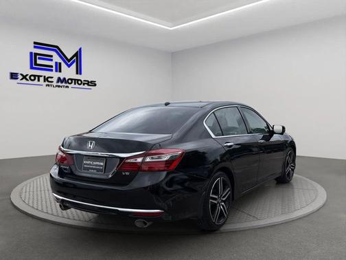 Black 2017 Honda Accord EX-L V-6