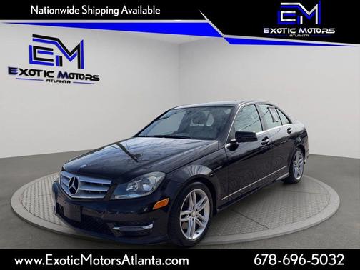 Black 2013 Mercedes-Benz C-Class C 300 4MATIC Sport