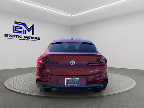 Red 2021 BMW X4 M40i