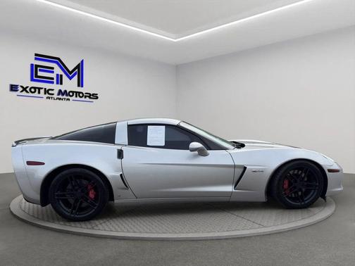 Silver 2007 Chevrolet Corvette Z06