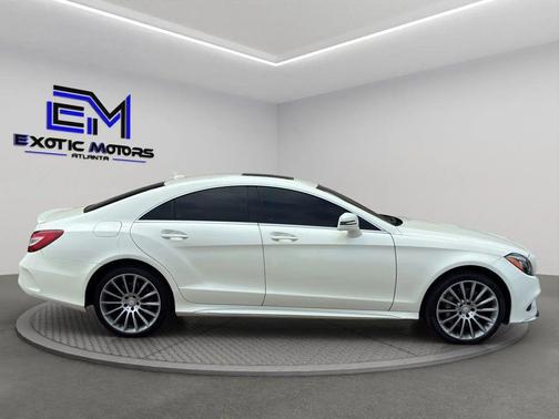 White 2015 Mercedes-Benz CLS-Class