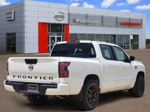 Glacier White 2026 Nissan Frontier SV