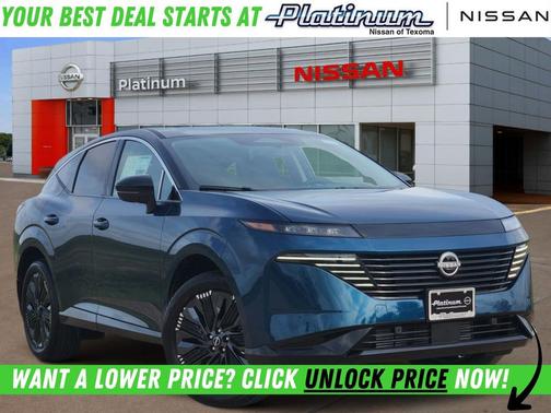 Aurora Blue Pearl Metallic/Super Black 2026 Nissan Murano Platinum