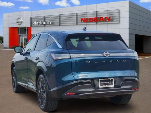 Aurora Blue Pearl Metallic/Super Black 2026 Nissan Murano Platinum