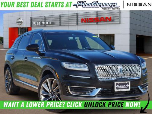 INFINITE BLACK METALLIC 2019 Lincoln Nautilus Reserve