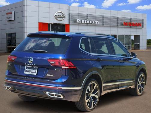 Atlantic Blue Metallic 2024 Volkswagen Tiguan 2.0T SEL R-Line 4MOTION