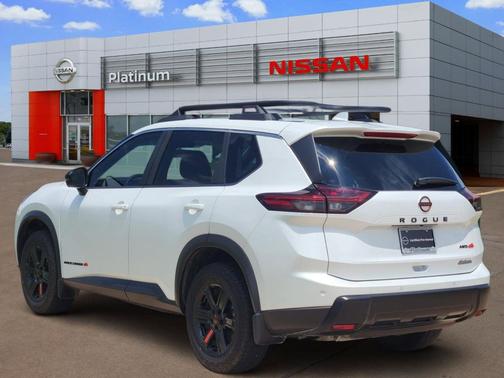 Everest White Pearl 2025 Nissan Rogue Rock Creek