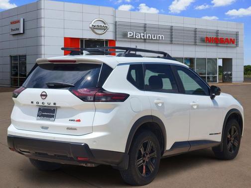 Everest White Pearl 2025 Nissan Rogue Rock Creek