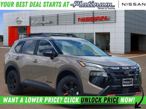 Baja Storm Metallic 2026 Nissan Rogue Rock Creek