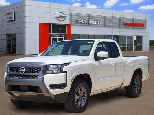 Glacier White 2025 Nissan Frontier SV