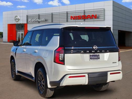 Aspen White Tricoat 2026 Nissan Armada SV