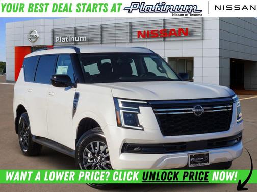 Aspen White Tricoat 2026 Nissan Armada SV